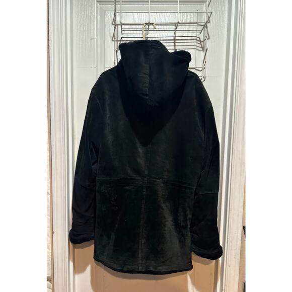 MIDDLEBROOK PARK MEN'S JACKET BLACK COAT BOMBER FLIGHT SIZE LARGE - Picture 2 of 6